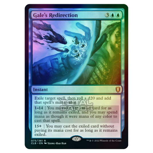 Magic The Gathering - Commander Legends - Battle for Baldur's Gate - Gale's Redirection - 073/361 (Foil)