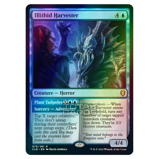 Magic The Gathering - Commander Legends - Battle for Baldur's Gate - Illithid Harvester / Plant Tadpoles - 076/361 (Foil)