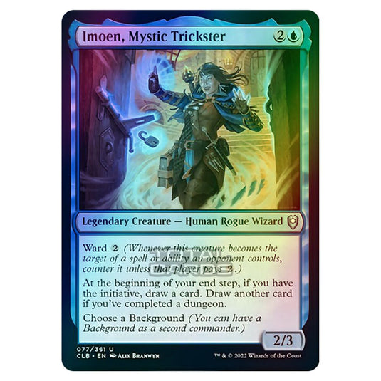 Magic The Gathering - Commander Legends - Battle for Baldur's Gate - Imoen, Mystic Trickster - 077/361 (Foil)