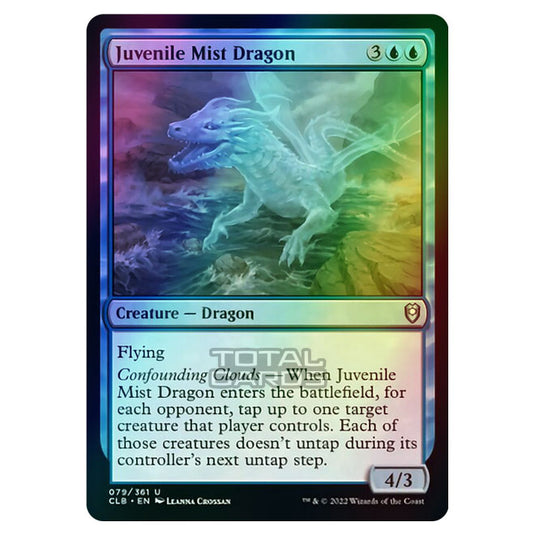 Magic The Gathering - Commander Legends - Battle for Baldur's Gate - Juvenile Mist Dragon - 079/361 (Foil)