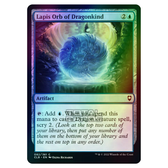 Magic The Gathering - Commander Legends - Battle for Baldur's Gate - Lapis Orb of Dragonkind - 082/361 (Foil)