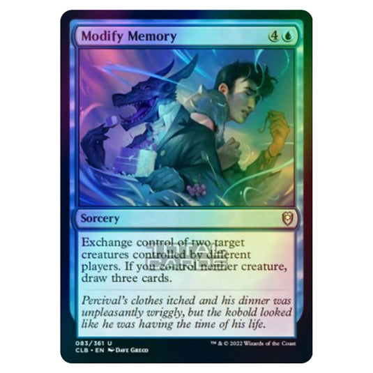 Magic The Gathering - Commander Legends - Battle for Baldur's Gate - Modify Memory - 083/361 (Foil)