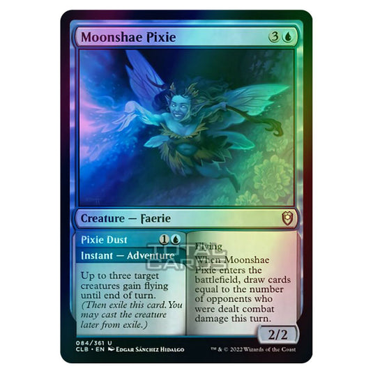 Magic The Gathering - Commander Legends - Battle for Baldur's Gate - Moonshae Pixie / Pixie Dust - 084/361 (Foil)