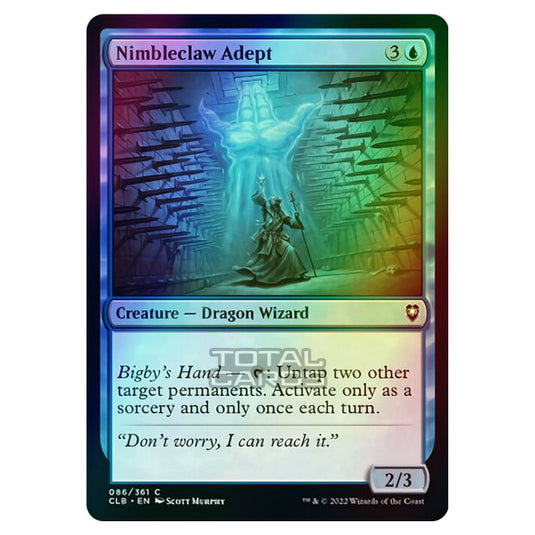 Magic The Gathering - Commander Legends - Battle for Baldur's Gate - Nimbleclaw Adept - 086/361 (Foil)