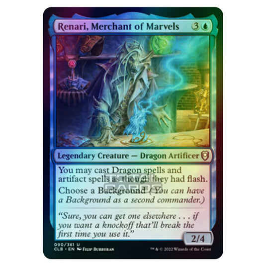 Magic The Gathering - Commander Legends - Battle for Baldur's Gate - Renari, Merchant of Marvels - 090/361 (Foil)