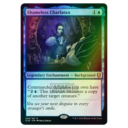 Magic The Gathering - Commander Legends - Battle for Baldur's Gate - Shameless Charlatan - 096/361 (Foil)