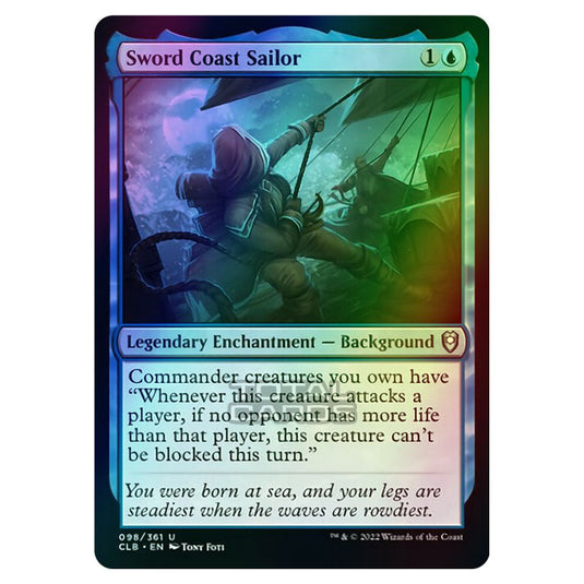 Magic The Gathering - Commander Legends - Battle for Baldur's Gate - Sword Coast Sailor - 098/361 (Foil)