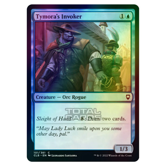 Magic The Gathering - Commander Legends - Battle for Baldur's Gate - Tymora's Invoker - 101/361 (Foil)