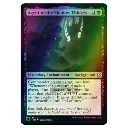 Magic The Gathering - Commander Legends - Battle for Baldur's Gate - Agent of the Shadow Thieves - 108/361 (Foil)