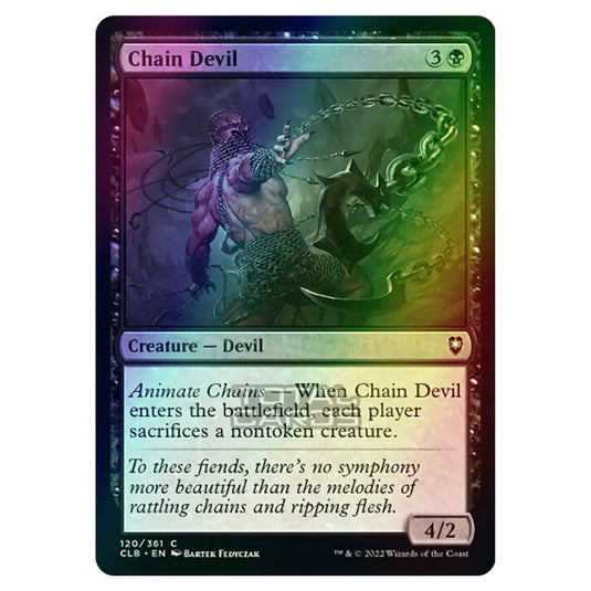 Magic The Gathering - Commander Legends - Battle for Baldur's Gate - Chain Devil - 120/361 (Foil)