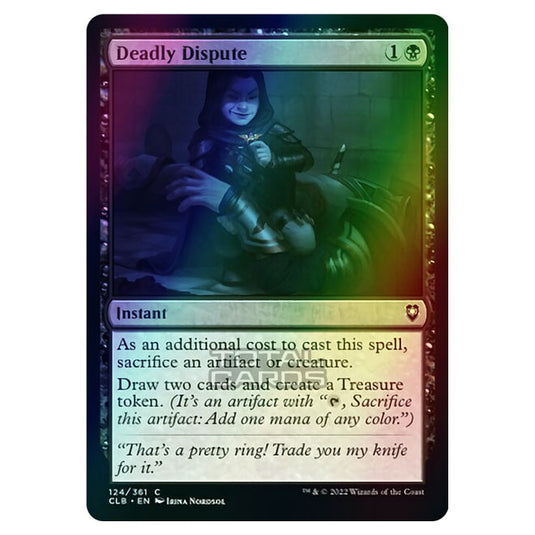 Magic The Gathering - Commander Legends - Battle for Baldur's Gate - Deadly Dispute - 124/361 (Foil)