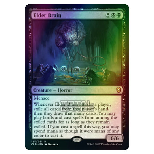 Magic The Gathering - Commander Legends - Battle for Baldur's Gate - Elder Brain - 125/361 (Foil)