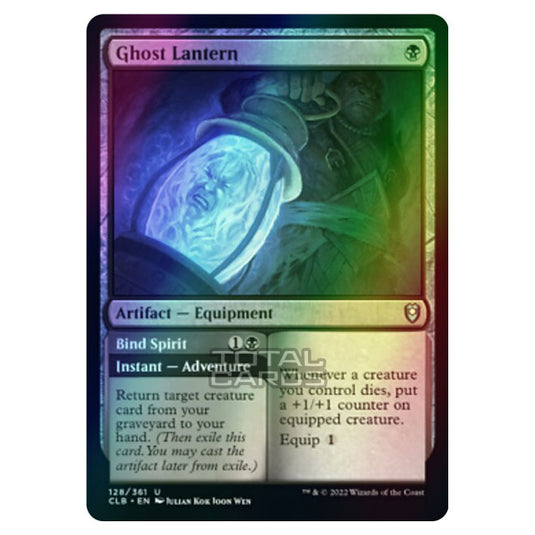 Magic The Gathering - Commander Legends - Battle for Baldur's Gate - Ghost Lantern / Bind Spirit - 128/361 (Foil)