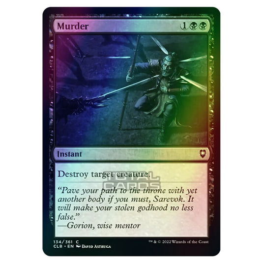 Magic The Gathering - Commander Legends - Battle for Baldur's Gate - Murder - 134/361 (Foil)