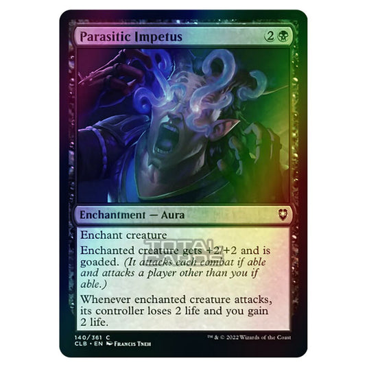 Magic The Gathering - Commander Legends - Battle for Baldur's Gate - Parasitic Impetus - 140/361 (Foil)