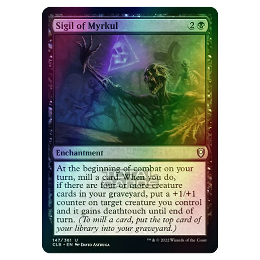 Magic The Gathering - Commander Legends - Battle for Baldur's Gate - Sigil of Myrkul - 147/361 (Foil)