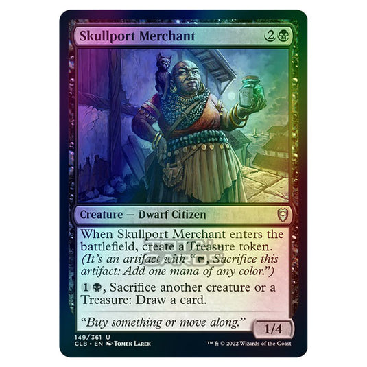 Magic The Gathering - Commander Legends - Battle for Baldur's Gate - Skullport Merchant - 149/361 (Foil)