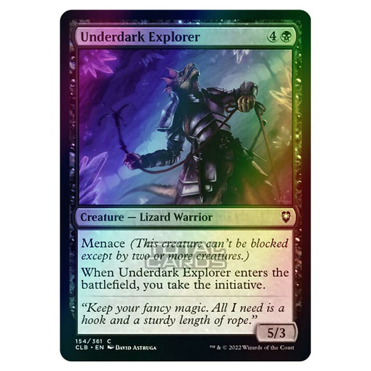 Magic The Gathering - Commander Legends - Battle for Baldur's Gate - Underdark Explorer - 154/361 (Foil)