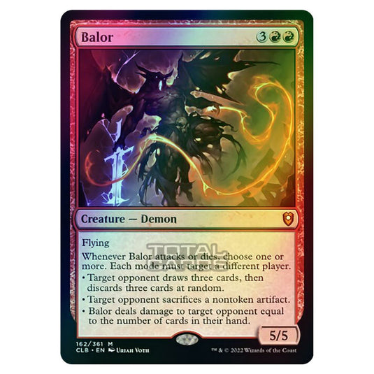 Magic The Gathering - Commander Legends - Battle for Baldur's Gate - Balor - 162/361 (Foil)