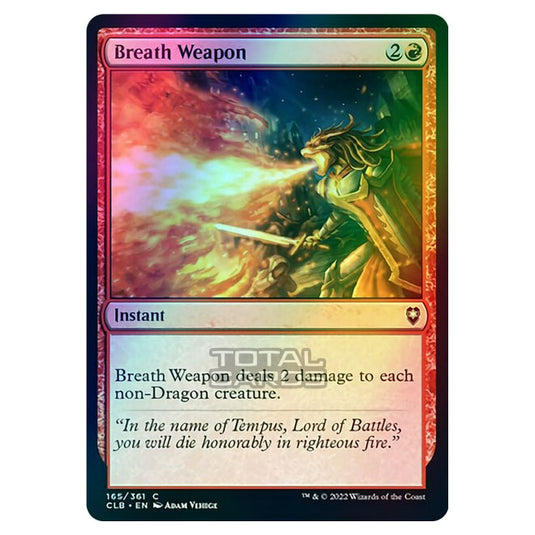 Magic The Gathering - Commander Legends - Battle for Baldur's Gate - Breath Weapon - 165/361 (Foil)