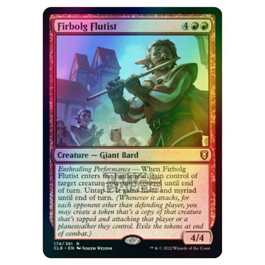 Magic The Gathering - Commander Legends - Battle for Baldur's Gate - Firbolg Flutist - 174/361 (Foil)