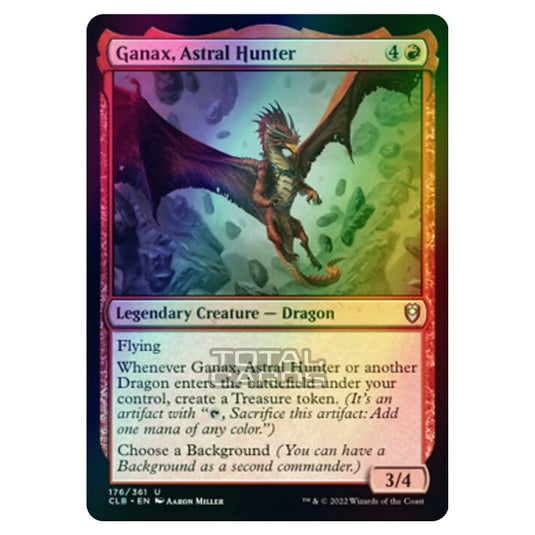 Magic The Gathering - Commander Legends - Battle for Baldur's Gate - Ganax, Astral Hunter - 176/361 (Foil)