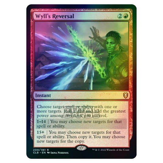 Magic The Gathering - Commander Legends - Battle for Baldur's Gate - Wyll's Reversal - 209/361 (Foil)