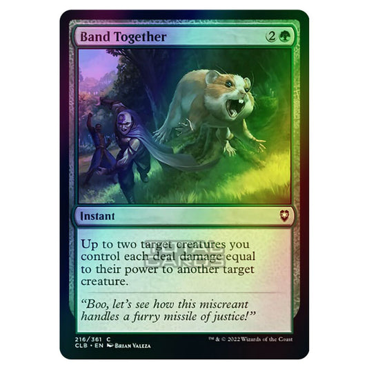 Magic The Gathering - Commander Legends - Battle for Baldur's Gate - Band Together - 216/361 (Foil)