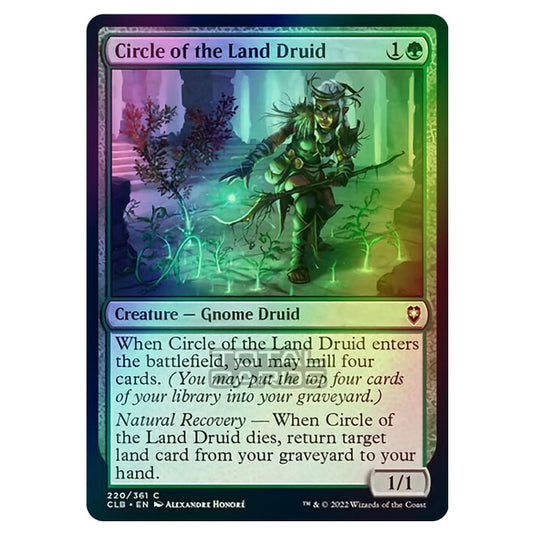 Magic The Gathering - Commander Legends - Battle for Baldur's Gate - Circle of the Land Druid - 220/361 (Foil)