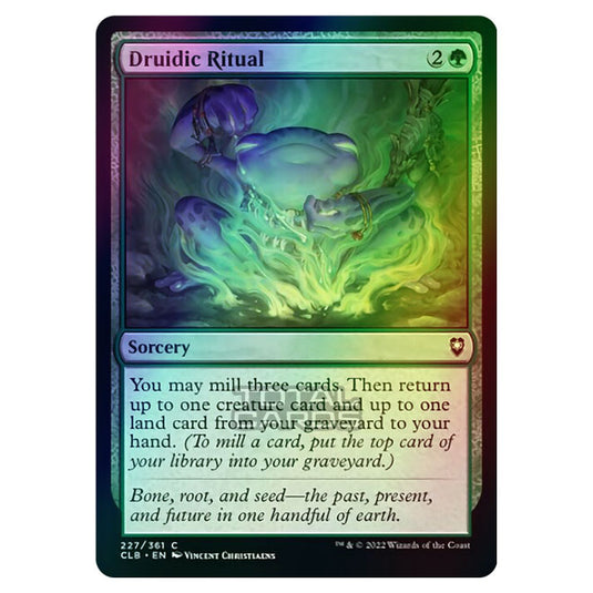 Magic The Gathering - Commander Legends - Battle for Baldur's Gate - Druidic Ritual - 227/361 (Foil)