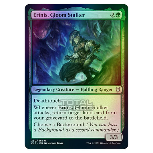 Magic The Gathering - Commander Legends - Battle for Baldur's Gate - Erinis, Gloom Stalker - 230/361 (Foil)