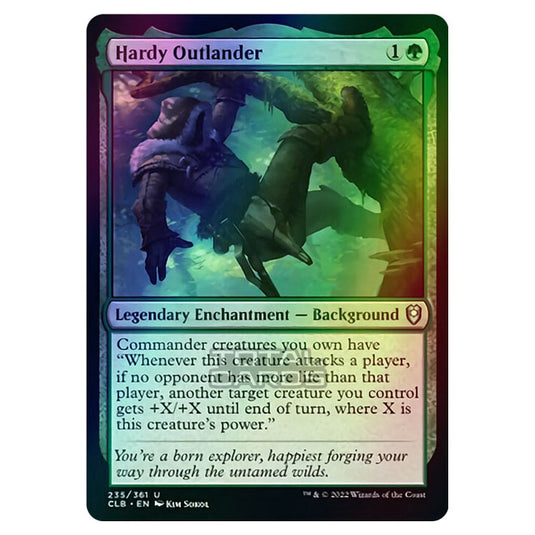 Magic The Gathering - Commander Legends - Battle for Baldur's Gate - Hardy Outlander - 235/361 (Foil)