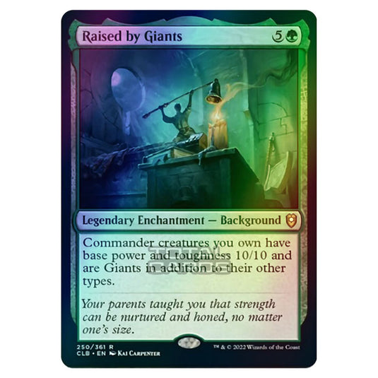 Magic The Gathering - Commander Legends - Battle for Baldur's Gate - Raised by Giants - 250/361 (Foil)