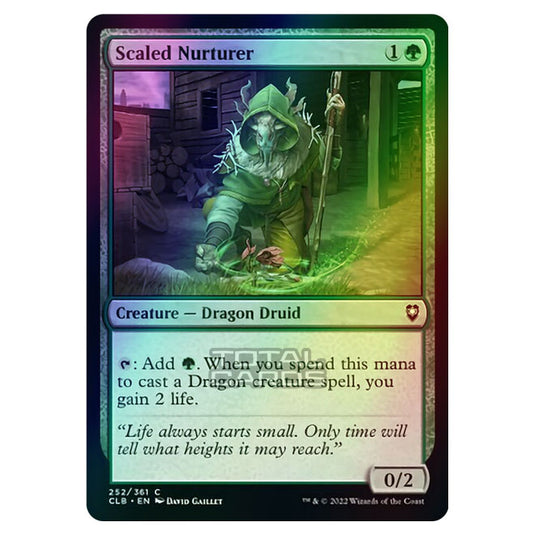 Magic The Gathering - Commander Legends - Battle for Baldur's Gate - Scaled Nurturer - 252/361 (Foil)