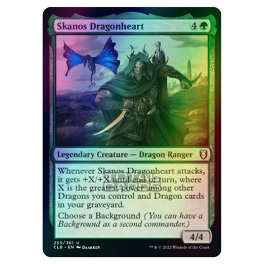 Magic The Gathering - Commander Legends - Battle for Baldur's Gate - Skanos Dragonheart - 255/361 (Foil)