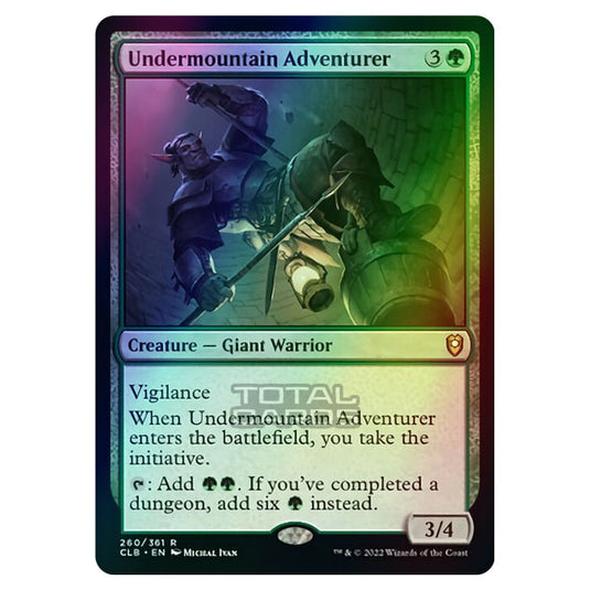 Magic The Gathering - Commander Legends - Battle for Baldur's Gate - Undermountain Adventurer - 260/361 (Foil)