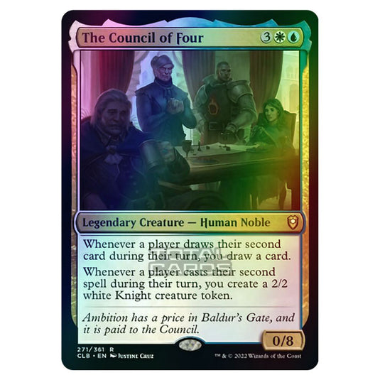 Magic The Gathering - Commander Legends - Battle for Baldur's Gate - The Council of Four - 271/361 (Foil)