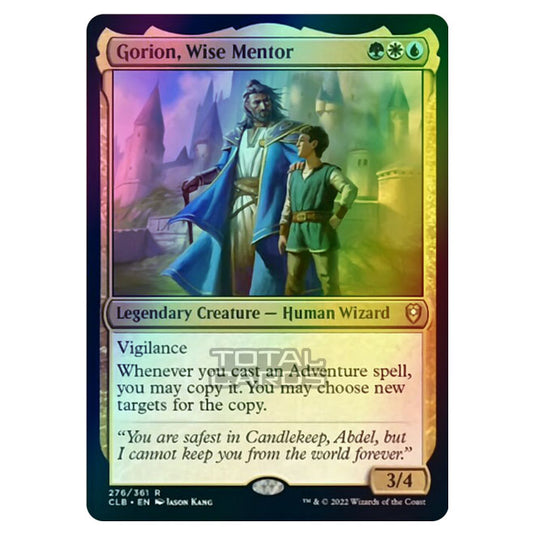 Magic The Gathering - Commander Legends - Battle for Baldur's Gate - Gorion, Wise Mentor - 276/361 (Foil)