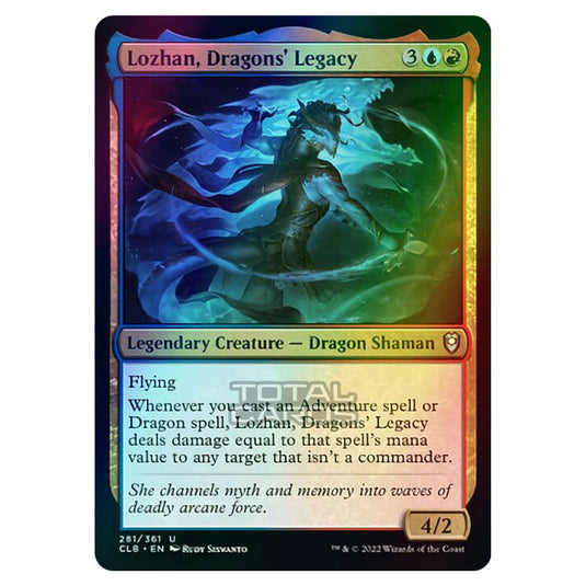 Magic The Gathering - Commander Legends - Battle for Baldur's Gate - Lozhan, Dragons' Legacy - 281/361 (Foil)