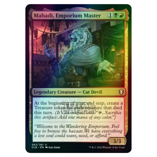 Magic The Gathering - Commander Legends - Battle for Baldur's Gate - Mahadi, Emporium Master - 282/361 (Foil)