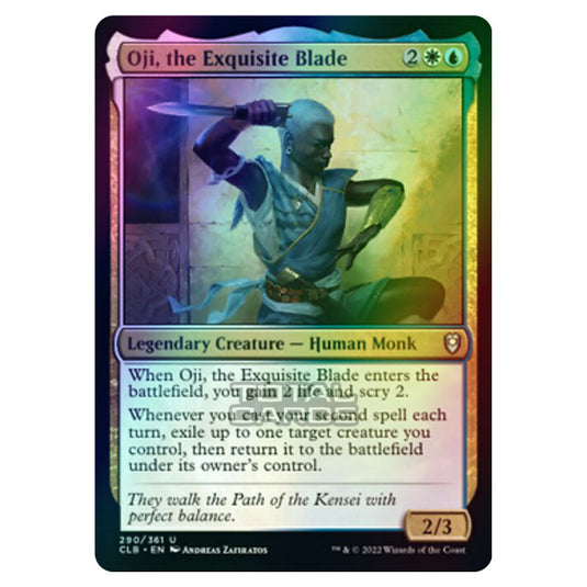 Magic The Gathering - Commander Legends - Battle for Baldur's Gate - Oji, the Exquisite Blade - 290/361 (Foil)