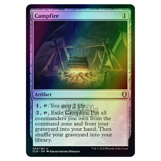 Magic The Gathering - Commander Legends - Battle for Baldur's Gate - Campfire - 304/361 (Foil)