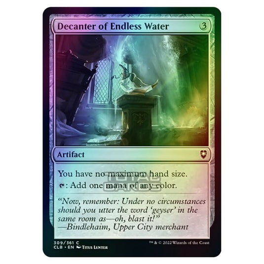 Magic The Gathering - Commander Legends - Battle for Baldur's Gate - Decanter of Endless Water - 309/361 (Foil)