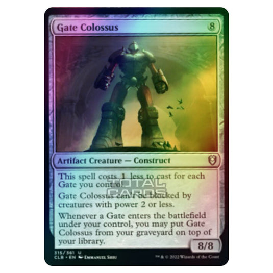 Magic The Gathering - Commander Legends - Battle for Baldur's Gate - Gate Colossus - 315/361 (Foil)