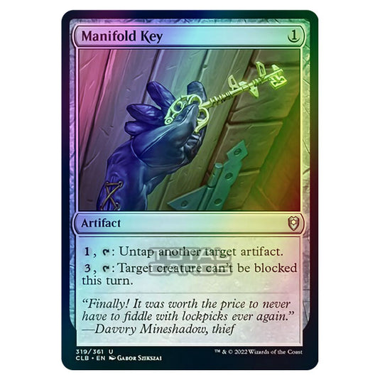 Magic The Gathering - Commander Legends - Battle for Baldur's Gate - Manifold Key - 319/361 (Foil)