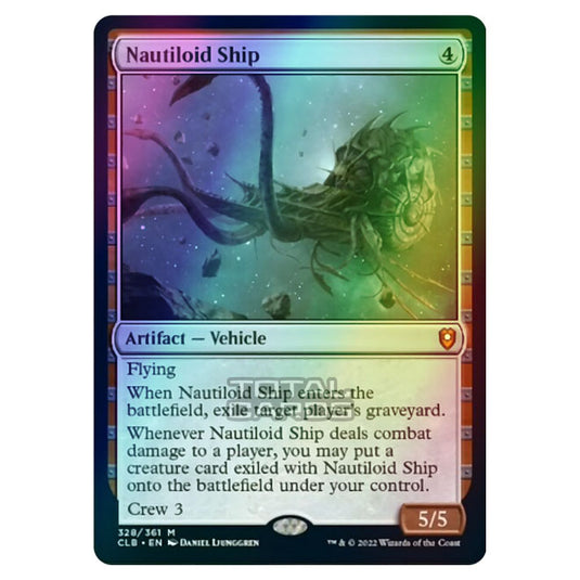 Magic The Gathering - Commander Legends - Battle for Baldur's Gate - Nautiloid Ship - 328/361 (Foil)