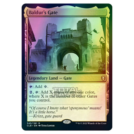 Magic The Gathering - Commander Legends - Battle for Baldur's Gate - Baldur's Gate - 345/361 (Foil)