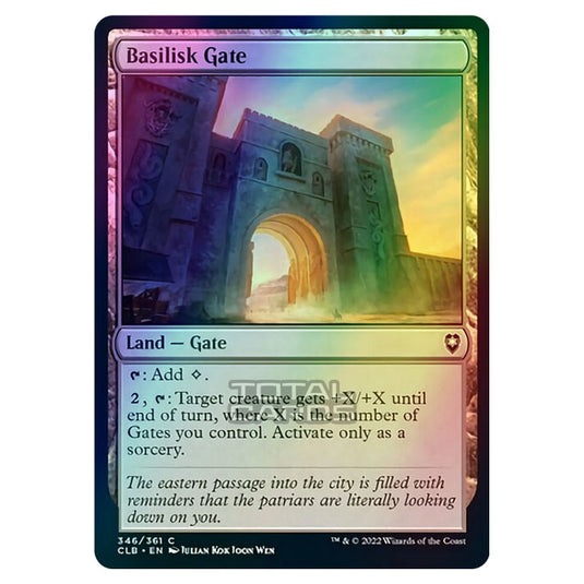 Magic The Gathering - Commander Legends - Battle for Baldur's Gate - Basilisk Gate - 346/361 (Foil)