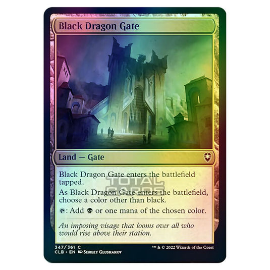 Magic The Gathering - Commander Legends - Battle for Baldur's Gate - Black Dragon Gate - 347/361 (Foil)