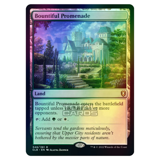 Magic The Gathering - Commander Legends - Battle for Baldur's Gate - Bountiful Promenade - 348/361 (Foil)